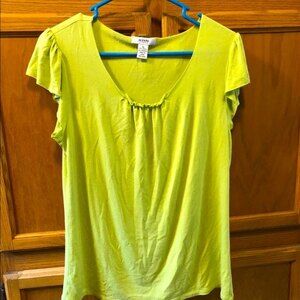 Alfani intimates size medium green top